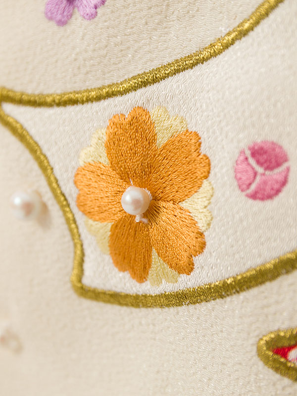 七五三|3歳女児|被布|対応身長:90~100cm|乙葉|#E-H-331｜全国宅配可の