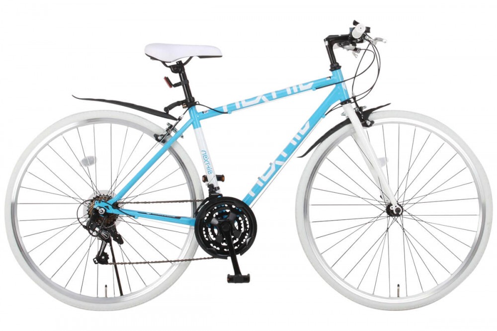 ネクスタイル クロスバイク 水色 【公式通販】