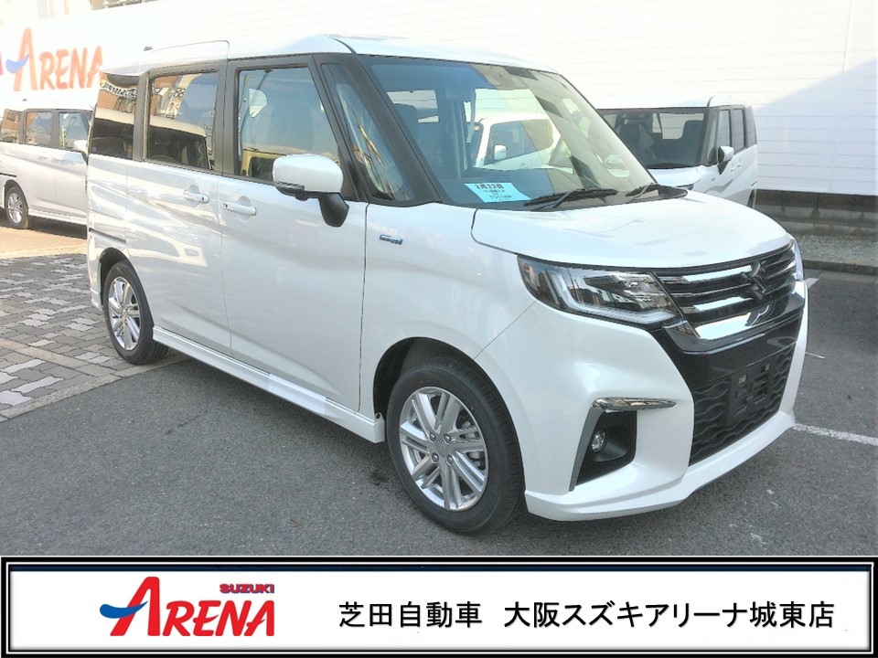 2月24日【R5年2月登録】ソリオ ハイブリッドMZ 全方位モニター