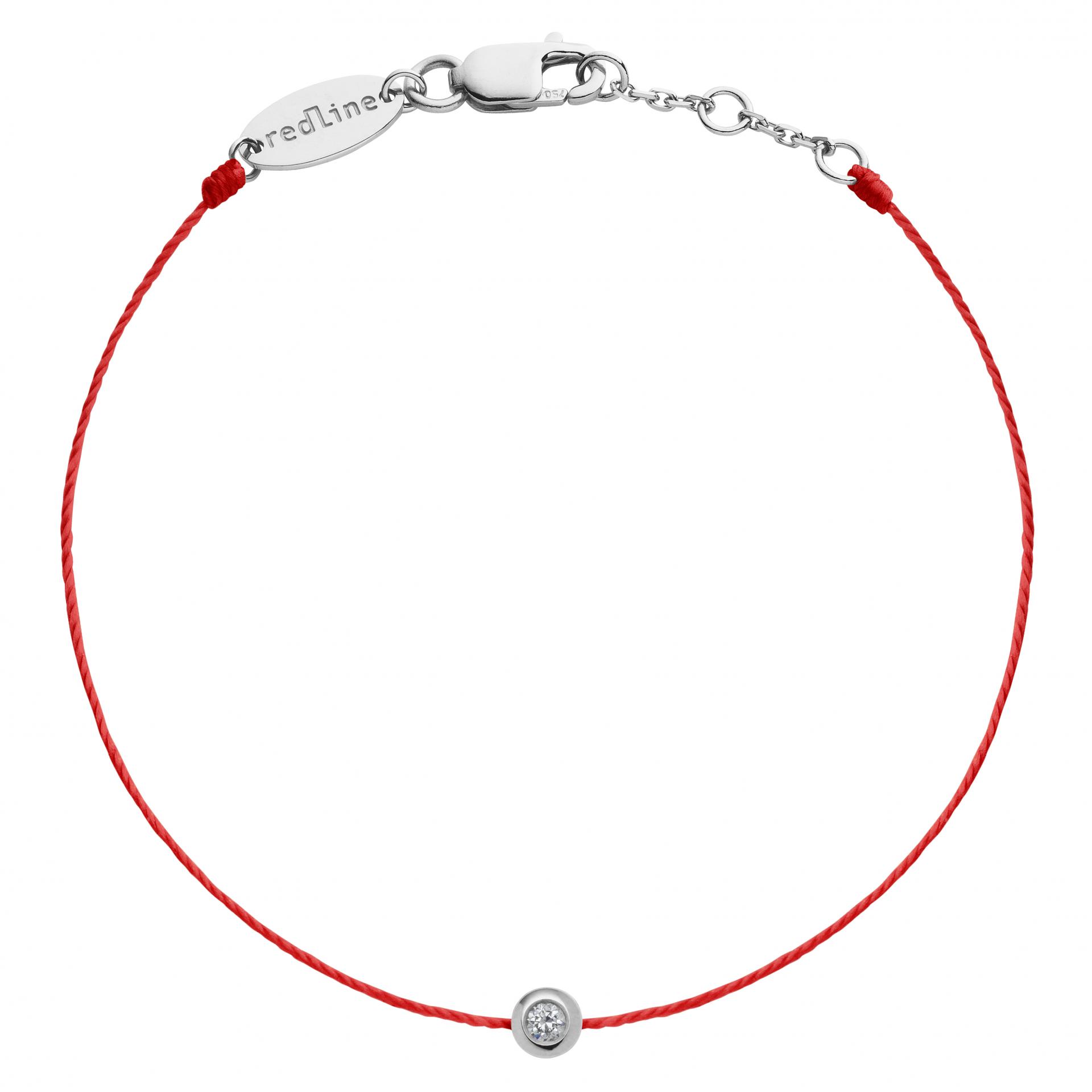 Redline Jewerly - Mini Pure - String Bracelet For Women with 0.05