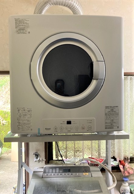 ホームランドリーで家事を時短化！ガス衣類乾燥機乾太くん(長崎県諫早