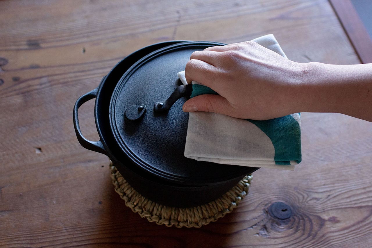 南部鉄器 クックトップ丸深形20cm（IH対応）