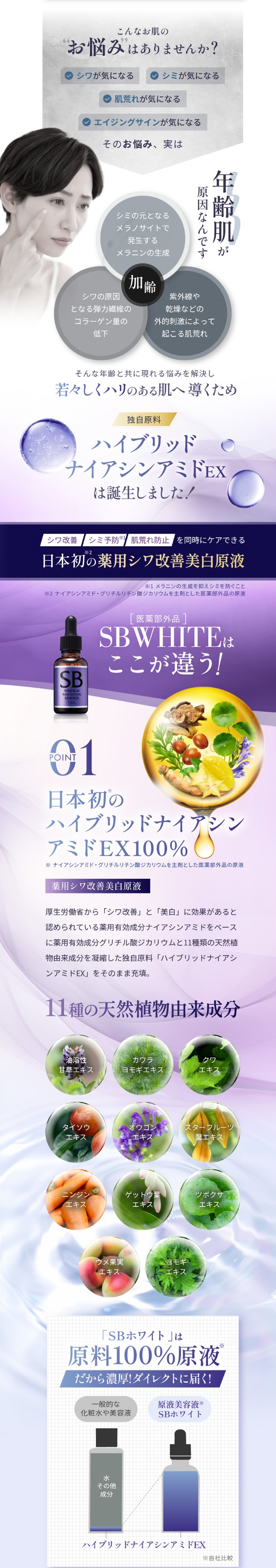 SBホワイト 2本セット|美顔器・原液美容液のエビス化粧品