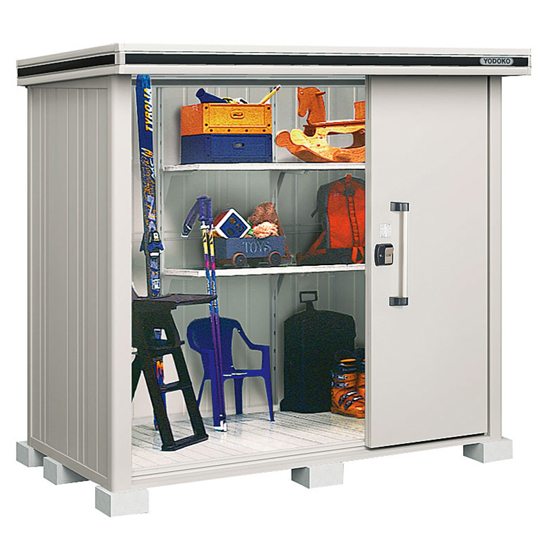 一般地型】ヨド物置 ヨドコウ 物置 エルモ LMD-2211 標準高タイプ 幅