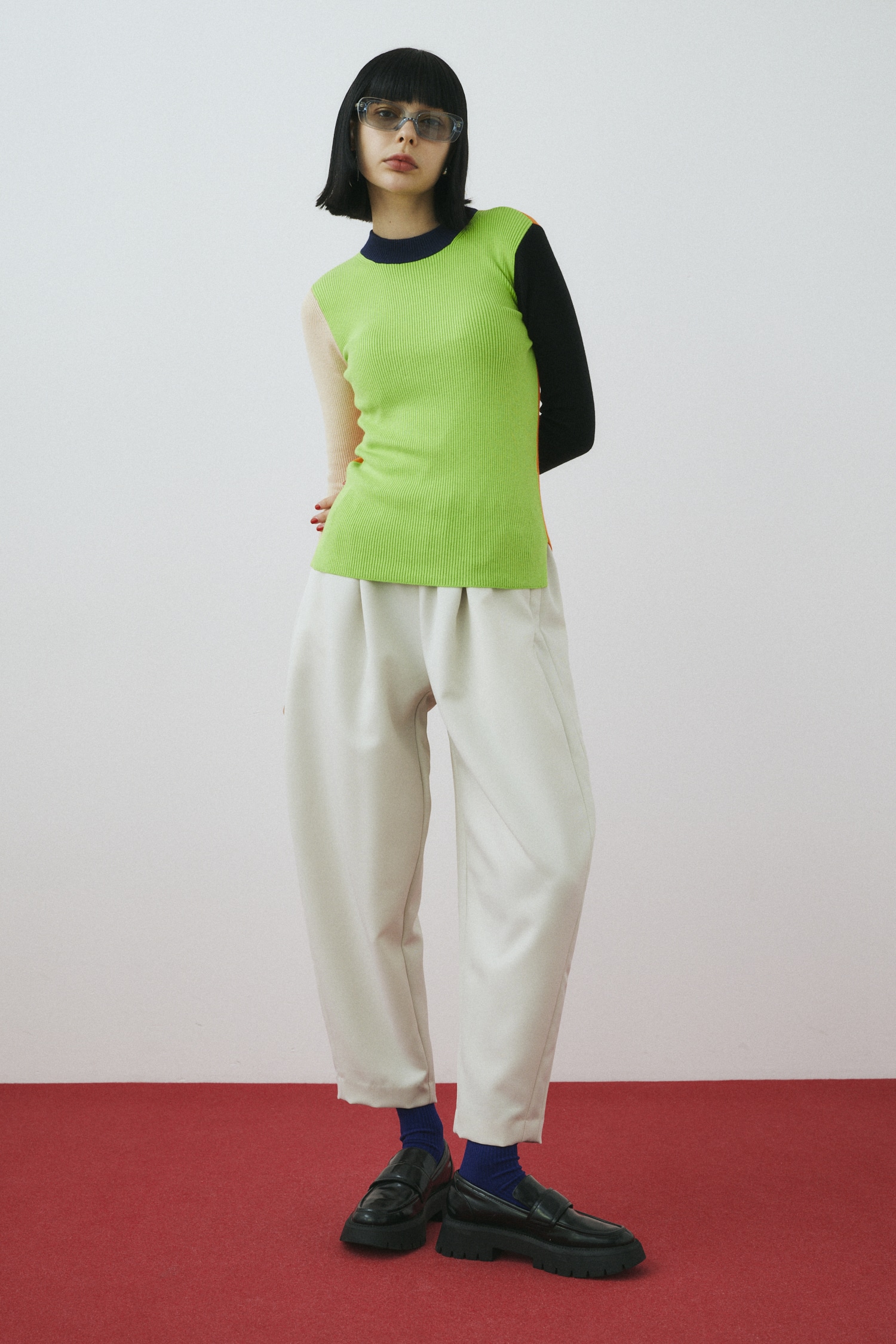 HeRIN.CYE | Cocoon pants (パンツ ) |SHEL'TTER WEBSTORE