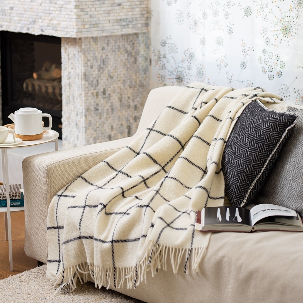 KLIPPAN/クリッパン ウールクッションカバー サンバ グリーン