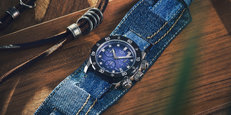 海とデニムが融合した限定アイテム2種を2月25日受注開始 | EDOX日本