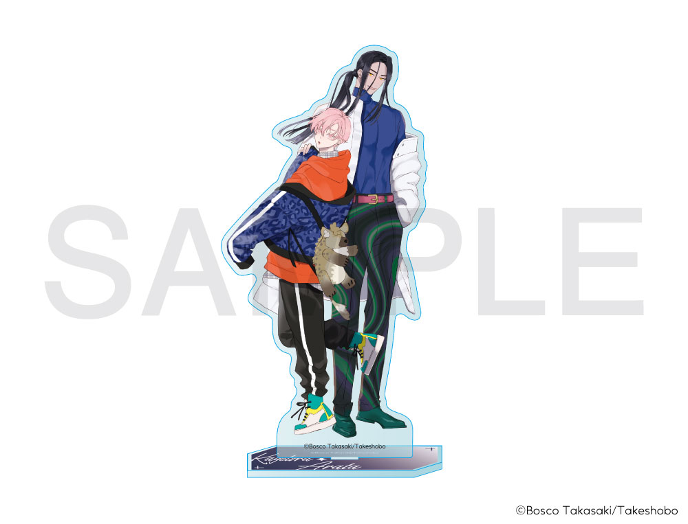 高崎ぼすこ先生×COLLABOCAFEHONPO BLANC 2025 等身アクリルスタンド