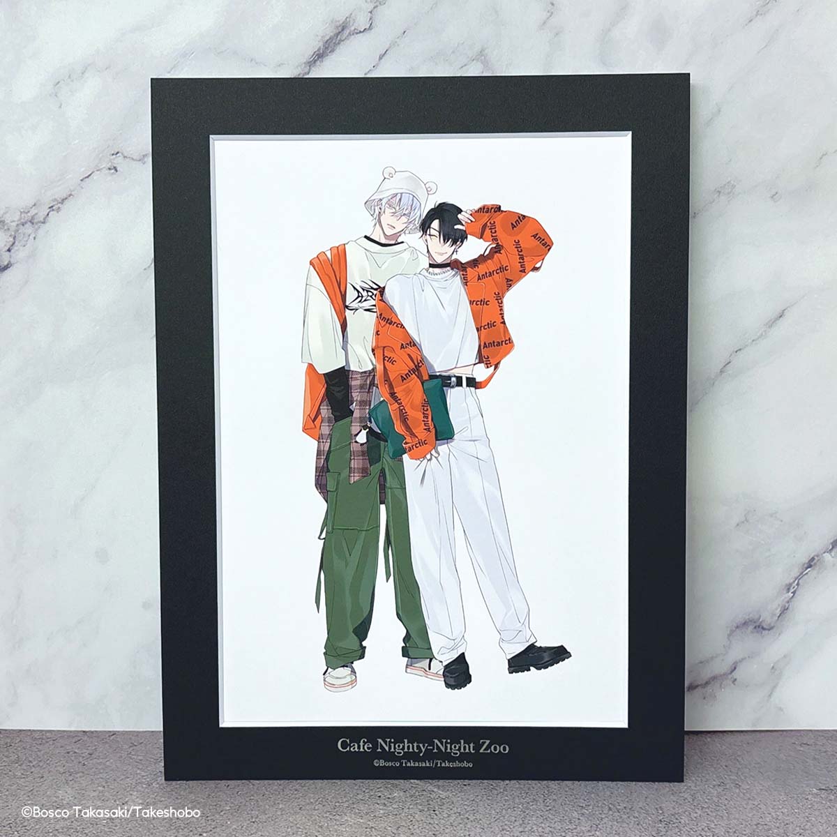 匿名配送】絵画 「部活」 A4サイズ額つき 匿名配送】絵画 「部活」 A4