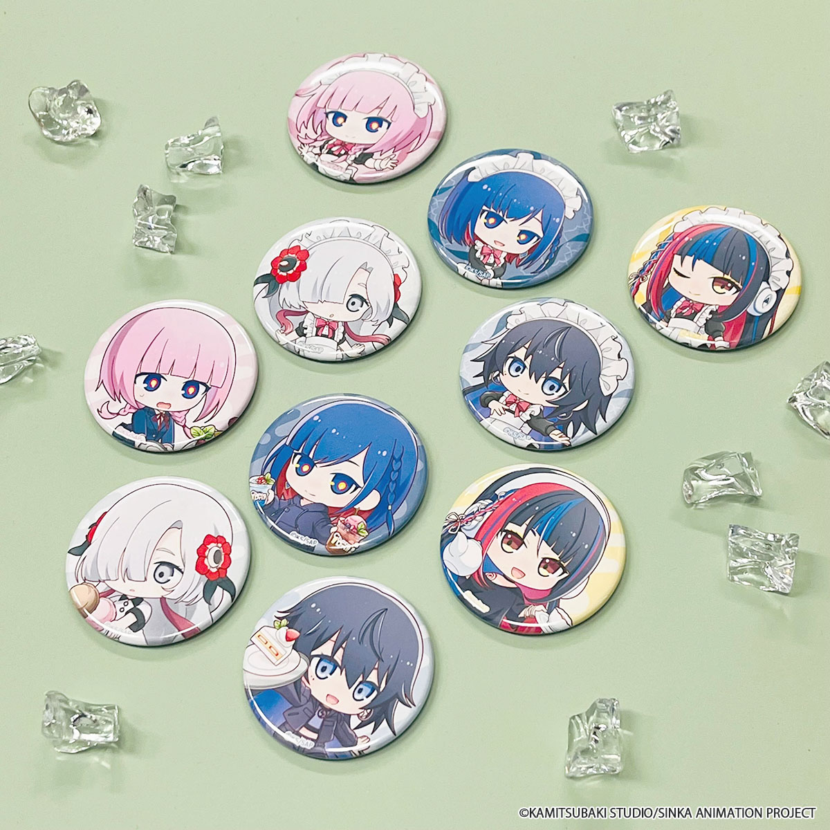 神椿市建設中。×きゃらドリ!! 2025 ランダム販売缶バッジ