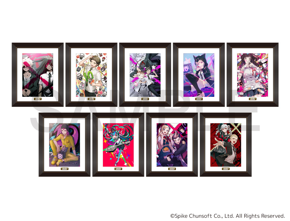 完全受注生産】スーパーダンガンロンパ2×mixx garden 複製原画(犬月煙