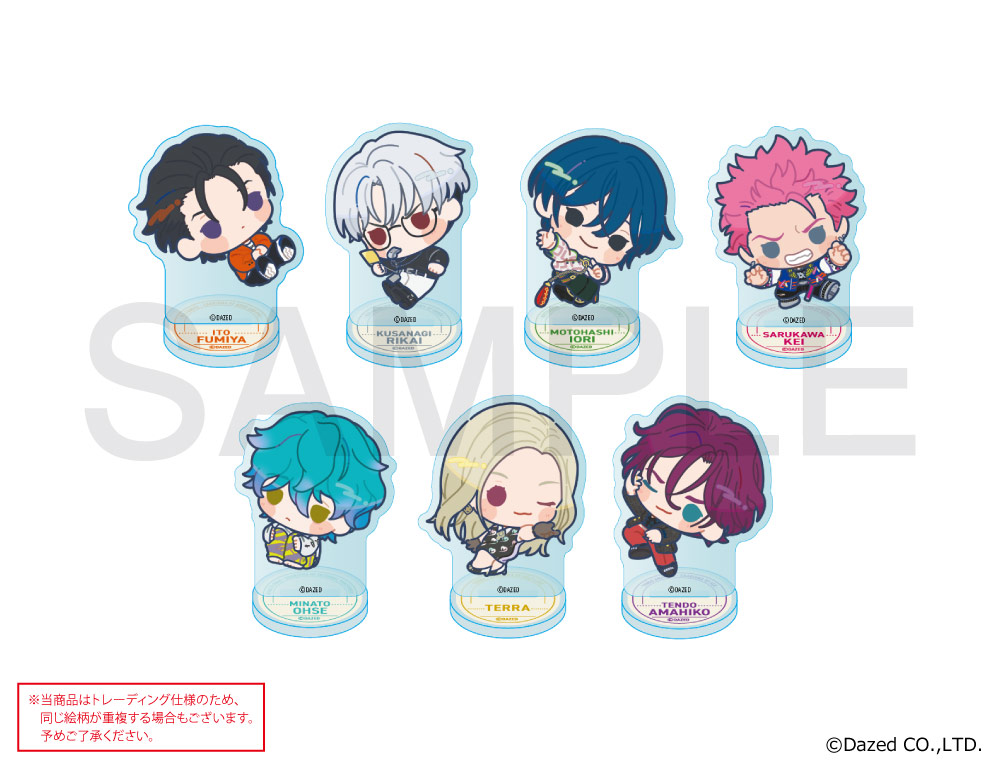 カリスマ×きゃらドリ!! BLANC ランダム販売ちびキャラアクリルスタンド