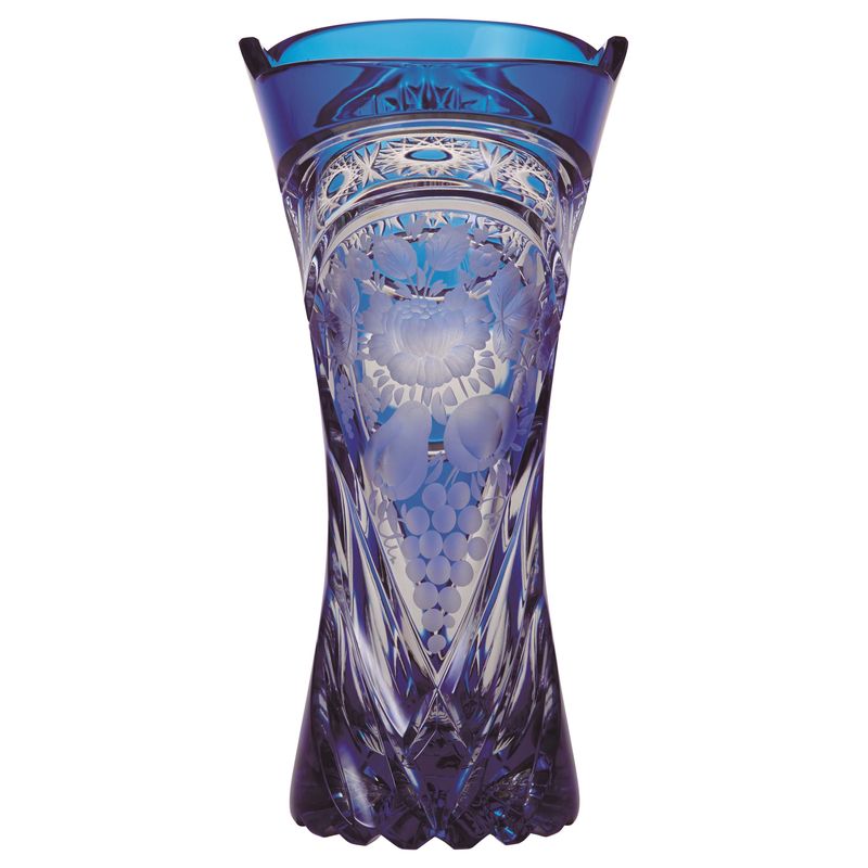 M*A様 ボヘミアンクリスタルの大型花瓶 M*A様 ボヘミアンクリスタルの