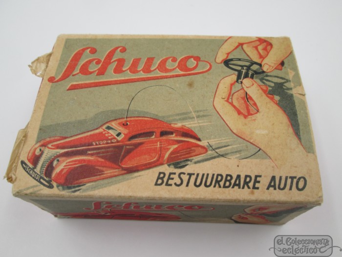 Schuco 3000 Telesteering Car Germany 1930s Box And Accessories