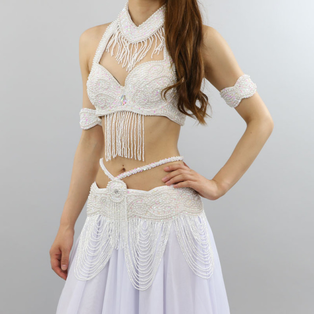 ベリーダンス衣装コスチュームCH-COSB-A11ブラ＆ベルト2点セット