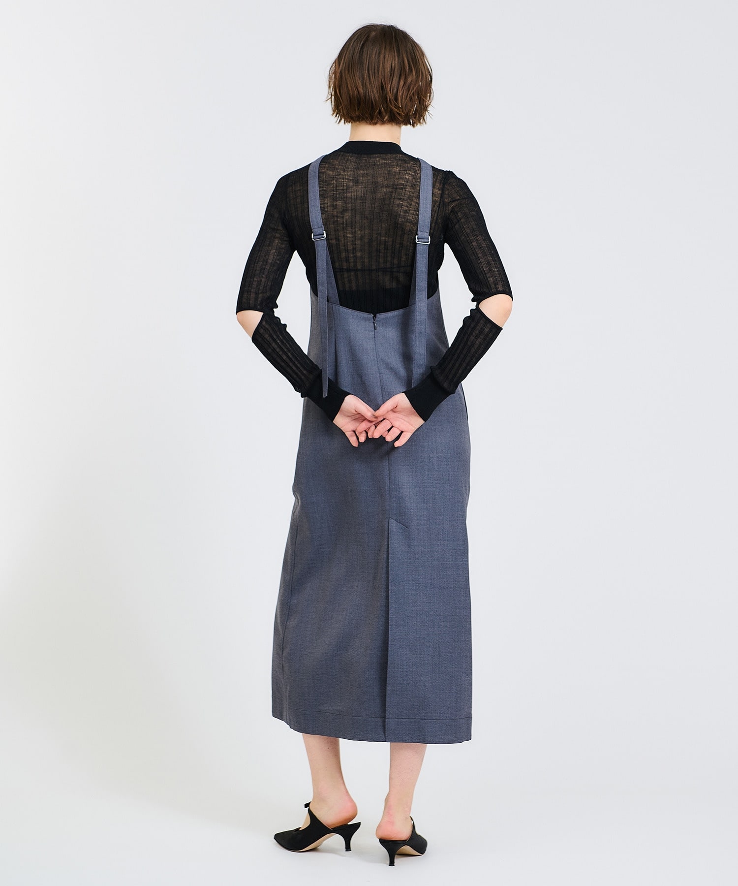 ESTNATION / Iラインエプロンワンピース｜ESTNATION ONLINE STORE