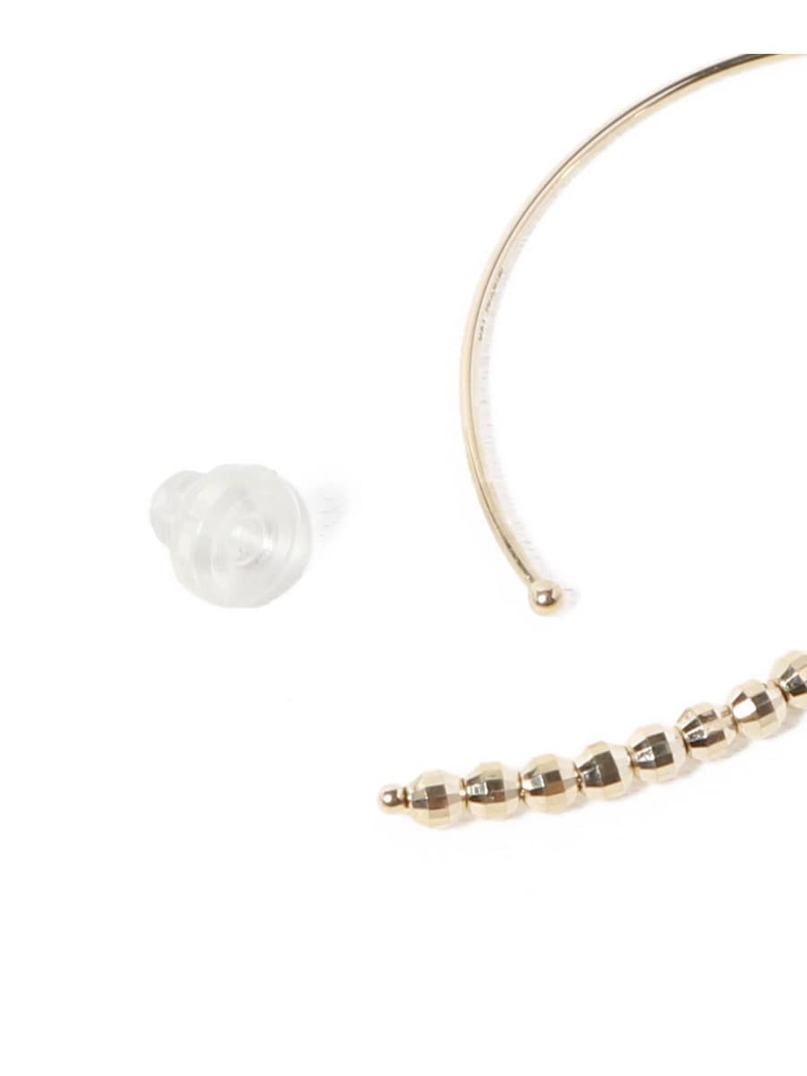 MIZUKI / K14YG スモールバナナフープピアス｜ESTNATION ONLINE STORE