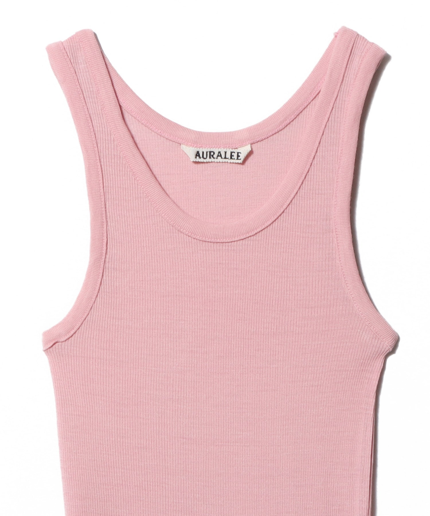 AURALEE / WOOL SILK リブタンクトップ｜ESTNATION ONLINE STORE