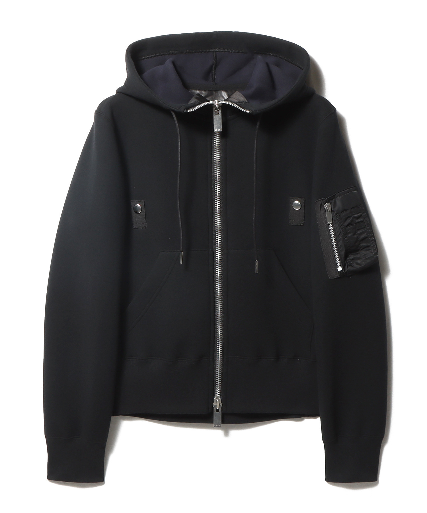 sacai ナイロンツイル ドッキングパーカー sacai サカイ ドッキング