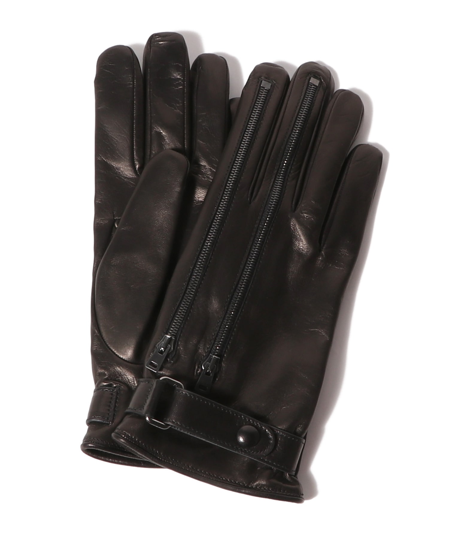 MARIO PORTOLANO / フロントジップ レザーグローブ｜ESTNATION ONLINE