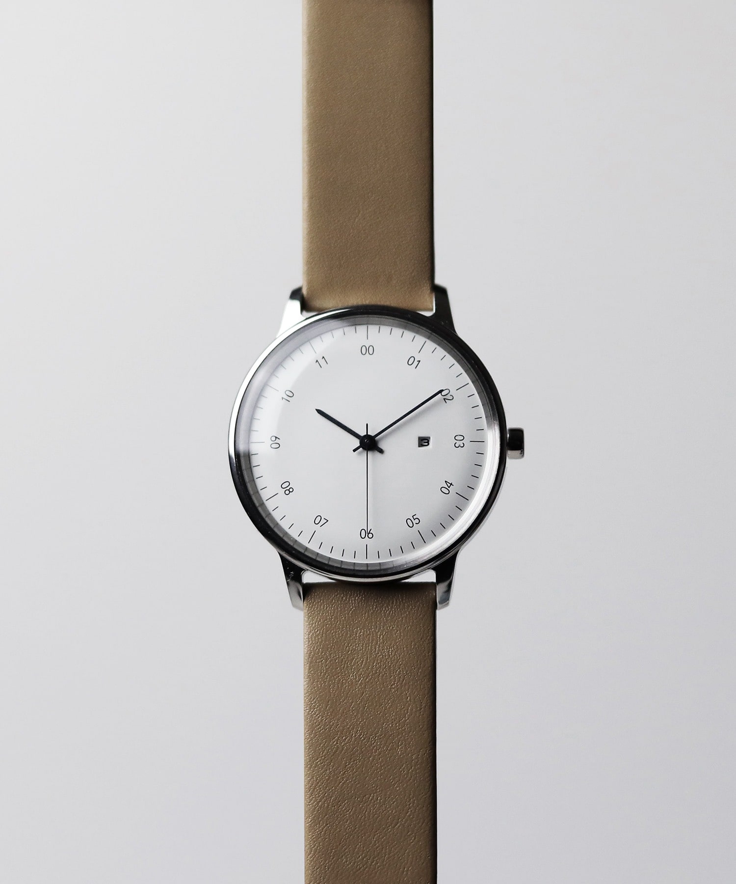 sazare / SK02 BLACK CORDOVAN LEATHER リストウォッチ｜ESTNATION