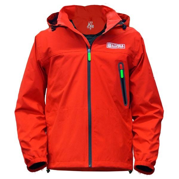 ワークブランドA.T.FIELD】ストレッチレインジャケット/レッド（WILLE）