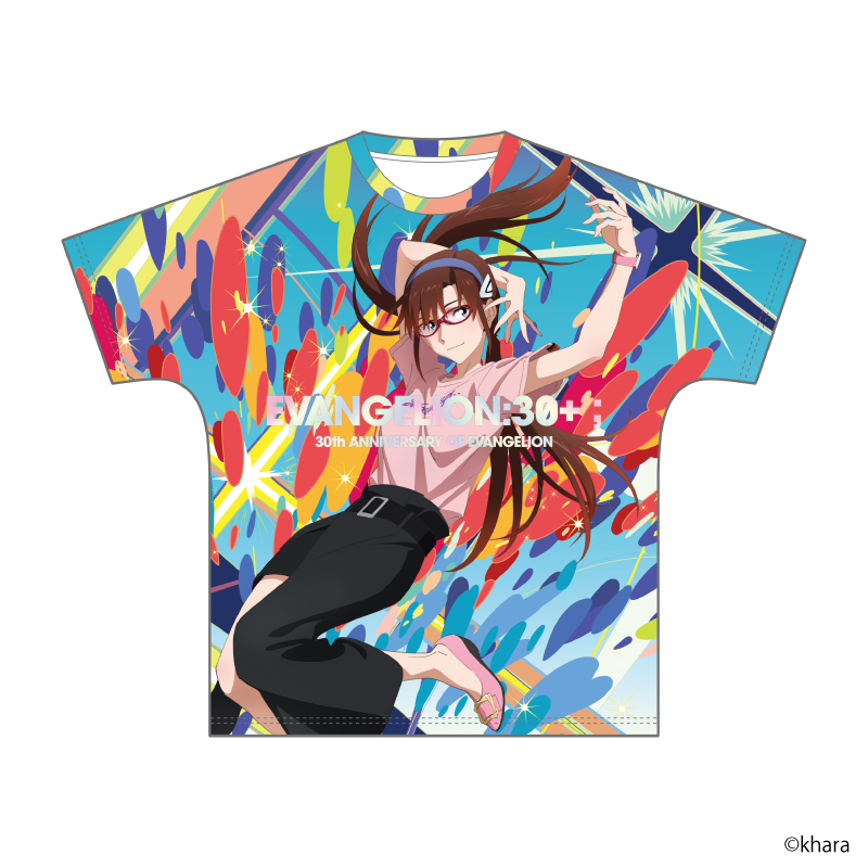 EVANGELION:30+；】フルグラフィックTシャツ・ロゴ/マリ [お届け予定