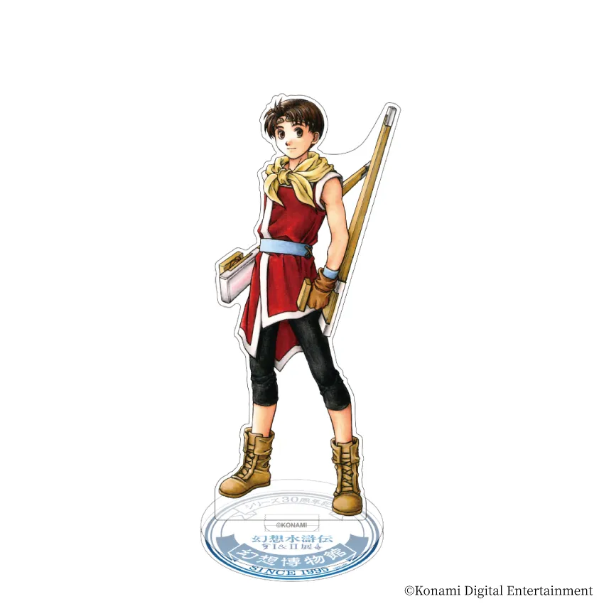 幻想水滸伝 坊ちゃん グレミオ ステッカーセット 幻水展 アクリル