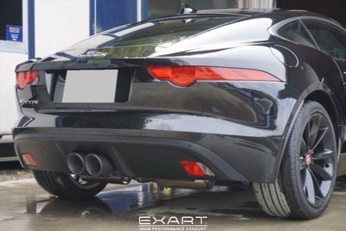 ワンオフマフラー製作】ジャガーFタイプ | EXART – High Performance