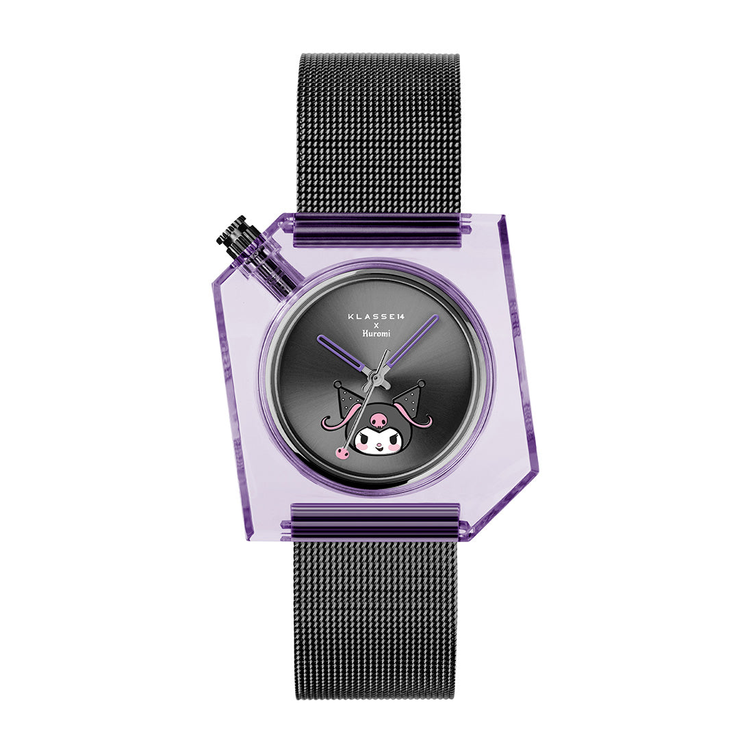 KLASSE14 x SANRIO KUROMI K14 PURPLE MESH 40mmWKF23PE001M｜クラス14