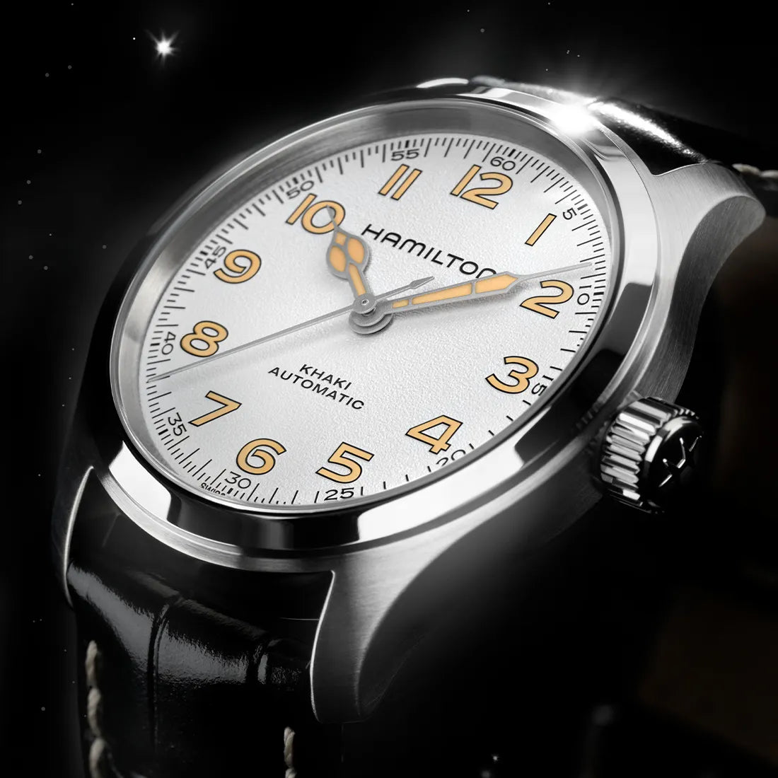 H70405710 カーキ フィールド マーフ オート 38mm マーフウォッチ