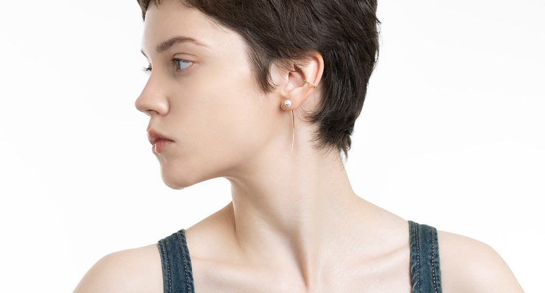 Gossamer ダイヤモンド フックピアス (GS01KDE)｜正規販売店のアイアイ