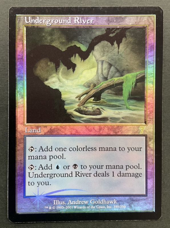 地底の大河 foil 7th 日本語 地底の大河 foil 7th 日本語 地底の大河