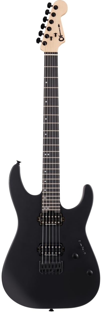 Dinky™ (DK) :: Pro-Mod DK24 HH HT E, Ebony Fingerboard, Satin Black