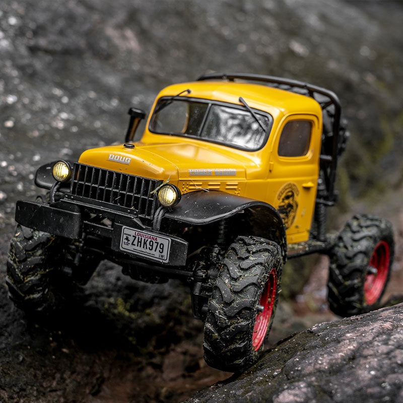 1:24 Power Wagon RC Crawler | 2-Speed Portal Axles | FMS Hobby