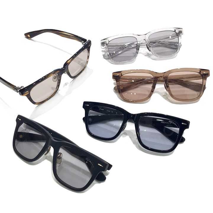 フォーナインズらしい精悍なフォルムが美しい999.9 feelsun サングラス