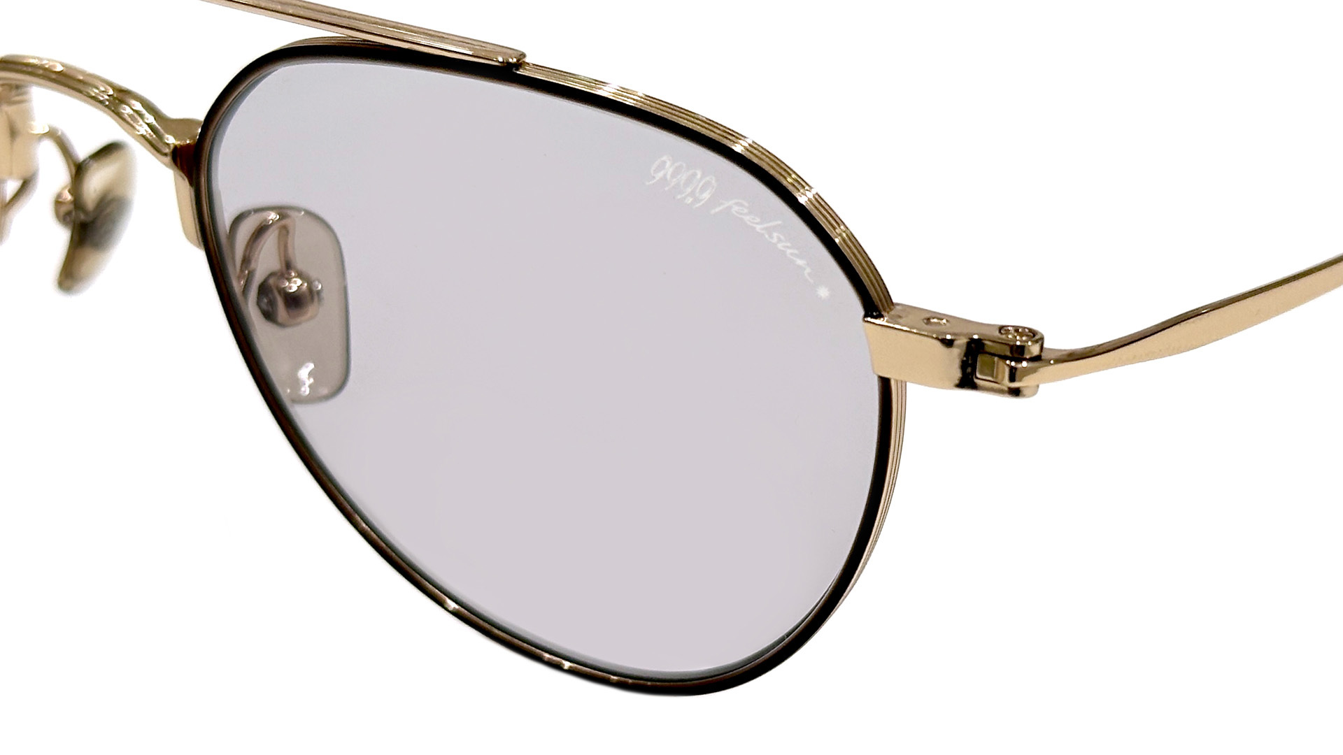 フルメタル×ツーブリッジのトレンド感あふれる新作サングラス！ 999.9