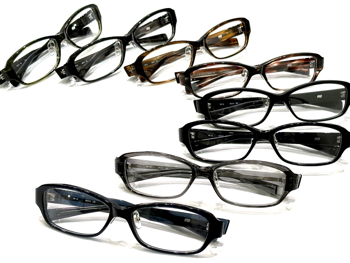 999.9 定番NP(ネオプラスチック)眼鏡フレーム 「NP-16」再入荷