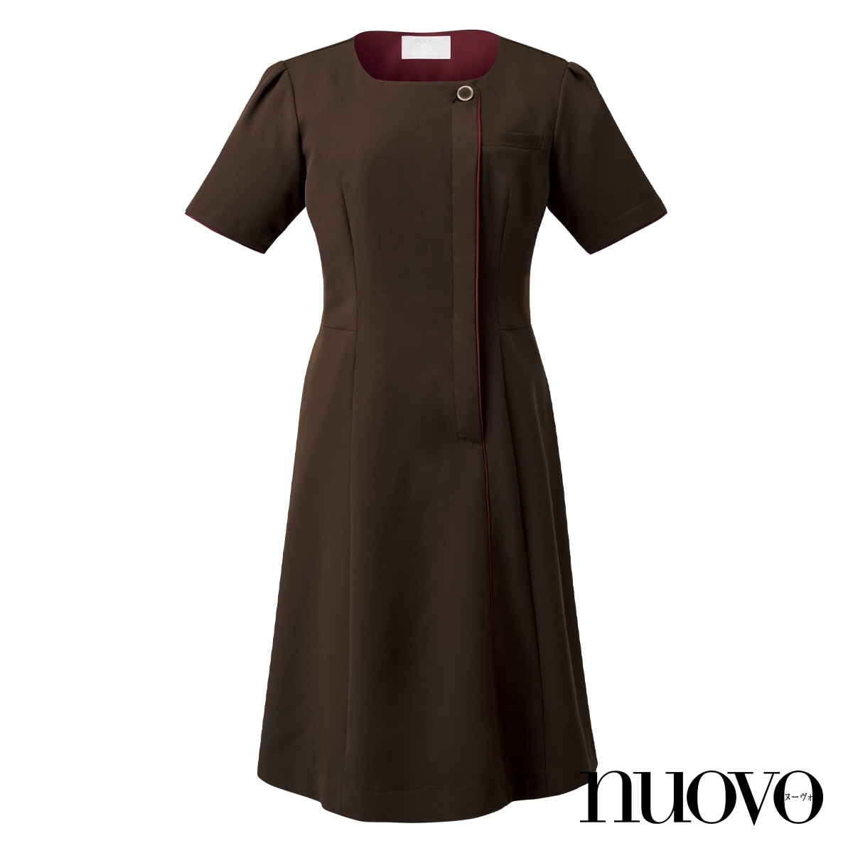 3023SC ワンピース｜医療用白衣・介護ユニフォーム・事務服のフォーク