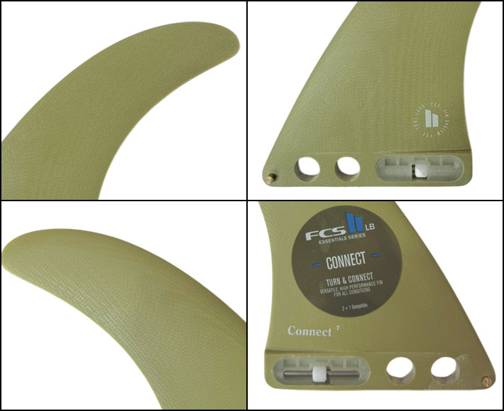 店内ポイント20倍中!!] FCS2 FIN フィン ロングボード CONNECT PG