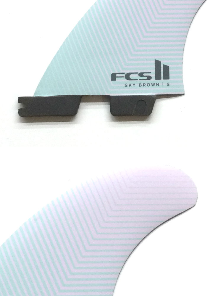 店内ポイント20倍中!!] FCS2 フィン SB [Sky Brown's] PC TRIフィン