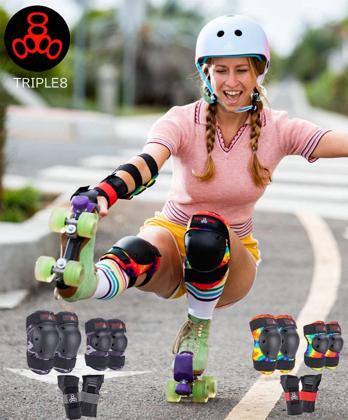 在庫限り特別価格] T8 スケートボード プロテクター 子供用 3点セット