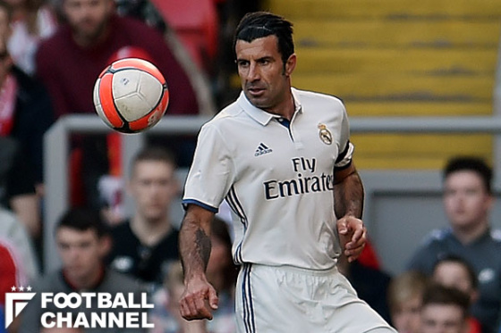 レアル時代にジェラード加入を望んでいたフィーゴ「最高の選手とは