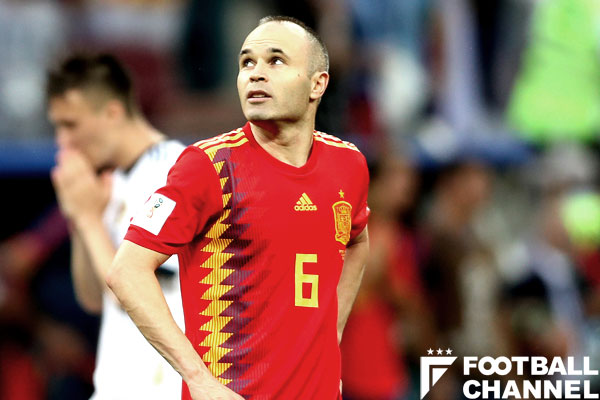 スペイン敗退も…ついにイニエスタが日本へ。鬱憤晴らす活躍なるか