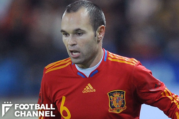 イニエスタ、ロシアW杯でスペイン代表引退へ「それが自然な流れ