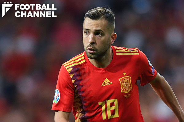 ジョルディ・アルバがスペイン代表を救った！ 1年半ぶりの出場でチーム