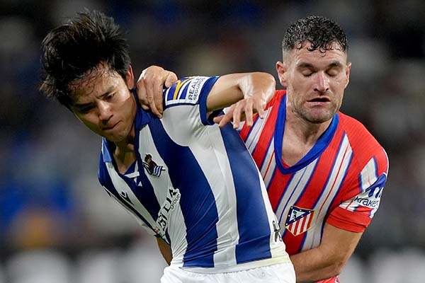 ドリブルで試すのが好き」久保建英、被ファウル数でラ・リーガ単独