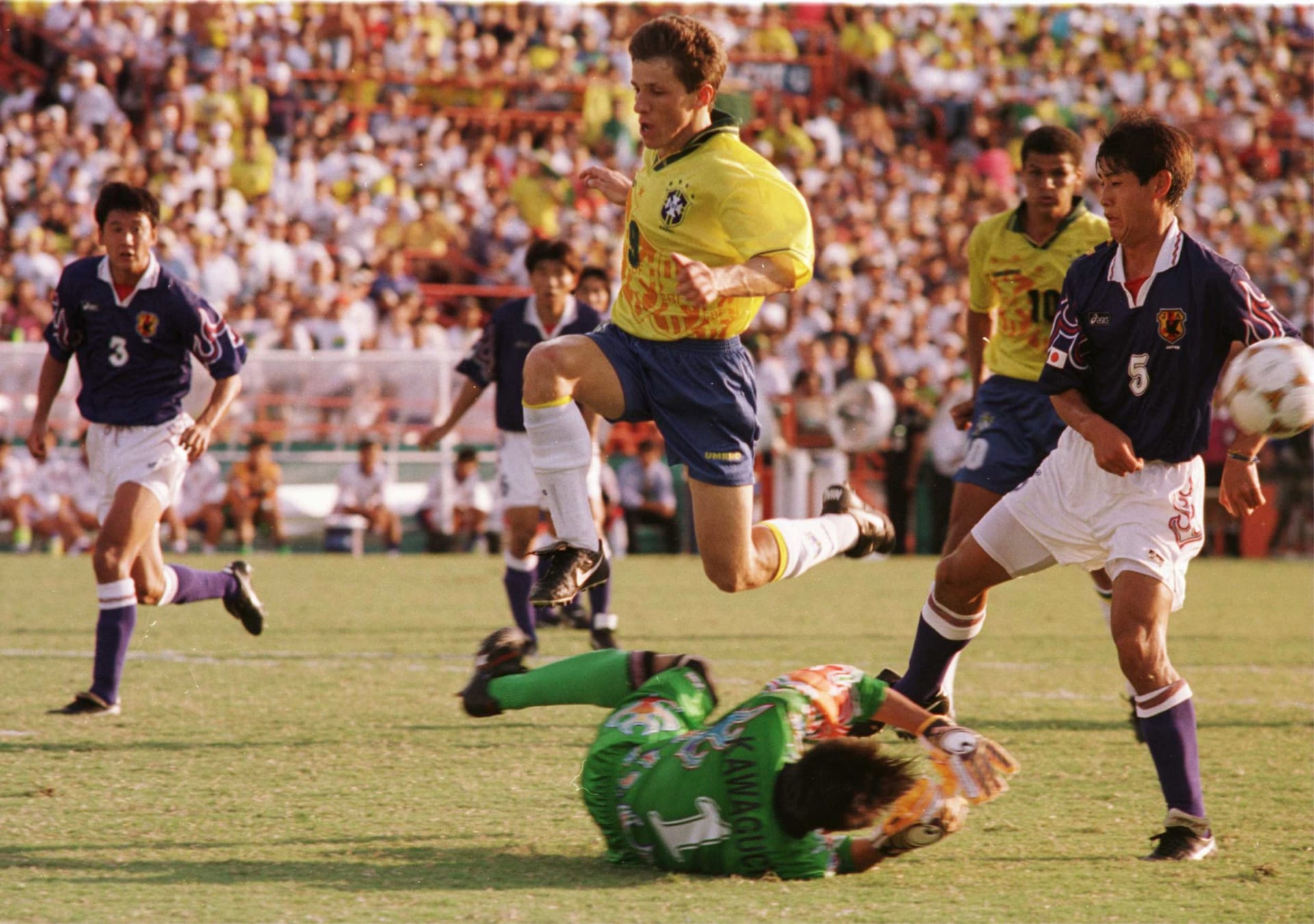 サッカー日本代表 92-95年ジャージ アトランタ五輪アジア予選着用