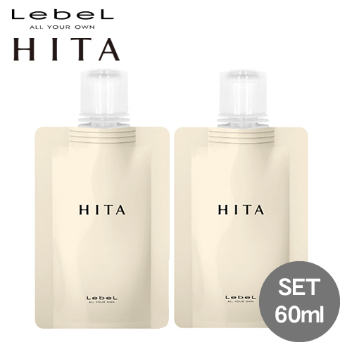 セット】Lebel ルベル ヒタ シャンプー 60ml & トリートメント 60ml