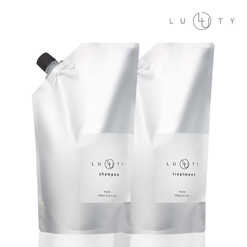LUTY ルーティー シャンプー 1000ml ＆ トリートメント 1000g セット